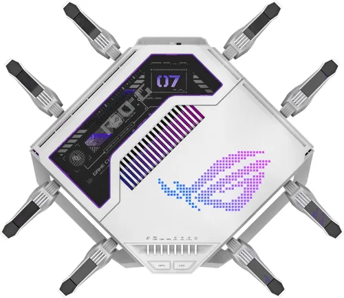 Miniatura 11 de ASUS GT-BE19000AI Tri-Band WiFi 7 (802.11be) AI Gaming Router, ancho de banda de 320 MHz y 4096-QAM, MLO, puertos duales 10G, impulso de juego AI