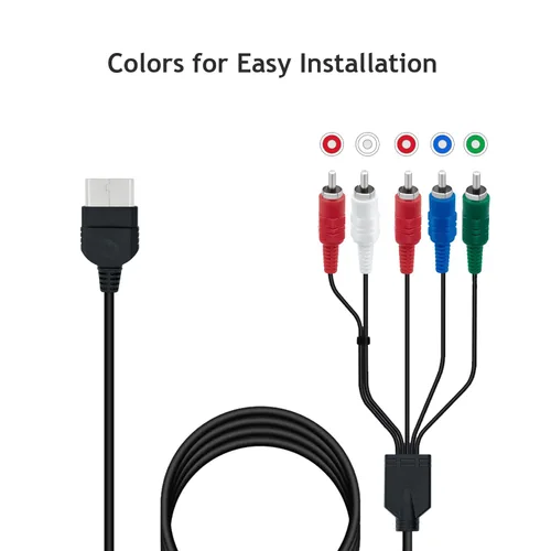 Miniatura 6 de Mcbazel HDTV de alta definición componente de TV compuesto AV Audio Video Cable para Classic Original Xbox sólo