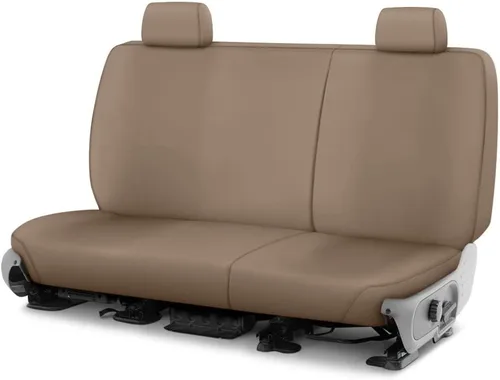 Miniatura 9 de Covercraft Fundas de asiento de asiento trasero de ajuste personalizado, tela de polialgodón, color negro carbón Negro (Charcoal Black)
