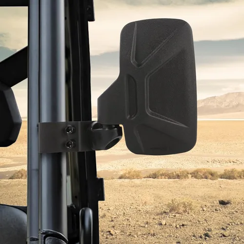 Miniatura 9 de UTV Ranger Espejo Retrovisor y Juego de Espejos Laterales Compatible con Polaris Ranger 500 570 900 1000 XP Crew 2015-2024, Accesorios UTV de Tubo