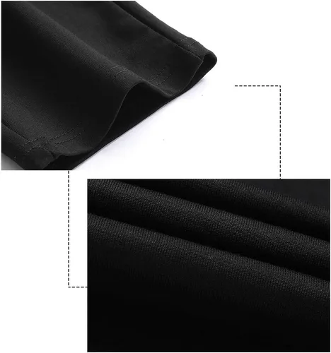 Miniatura 7 de DOSLAVIDA Conjunto de 2 piezas de chándal deportivo para hombre, de manga larga, con cremallera completa, con capucha