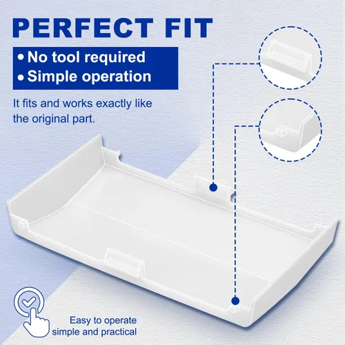 Miniatura 4 de HASMX Nutone - Lente de luz para ventilador de escape S53740000, compatible con modelos 605P, 660, 660P, 660RP, 665, 665F, 665N, 665RF, 665RP