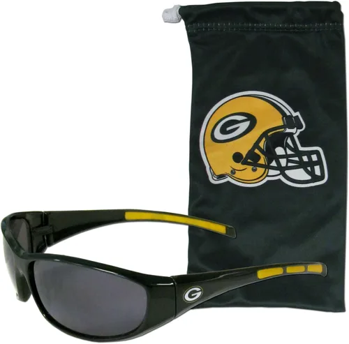 Miniatura 15 de Siskiyou NFL Unisex Wrap Sunglasses and Bag Set