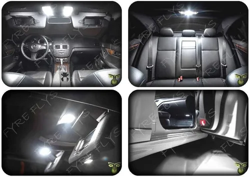 Miniatura 6 de 6 luces interiores LED blancas para Honda Civic 2016 2017 2018 2019 2020 2021 Honda Civic Super Bright 6000K 3014 Series SMD Kit de paquete