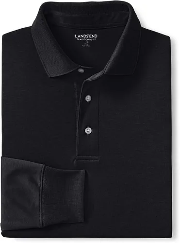 Miniatura 6 de Lands' End Polo de algodón Supima de manga larga para hombre