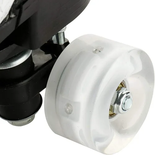 Miniatura 3 de MilkyWay Patines unisex de doble fila, cuatro ruedas, patines altos, patrón de rayos, para principiantes, mujeres, hombres, niños y niñas