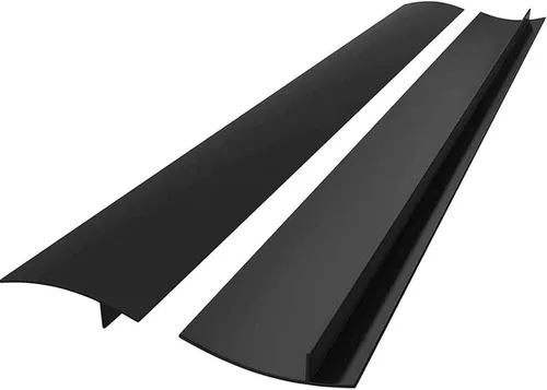 Cubierta de silicona para huecos, (paquete de 2 unidades), tapón de silicona para rellenar huecos, cubierta para el hueco entre la estufa y la
