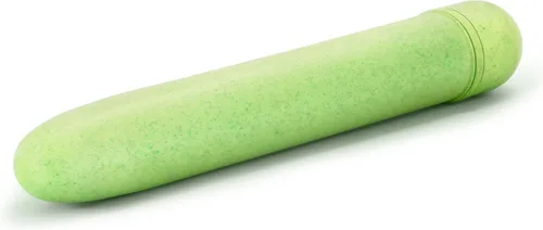 Miniatura 9 de Blush Gaia® Eco - Vibrador delgado silencioso multivelocidad de 7 pulgadas, BioFeel a base de plantas sostenible, clítoris, vagina, juego anal, Verde