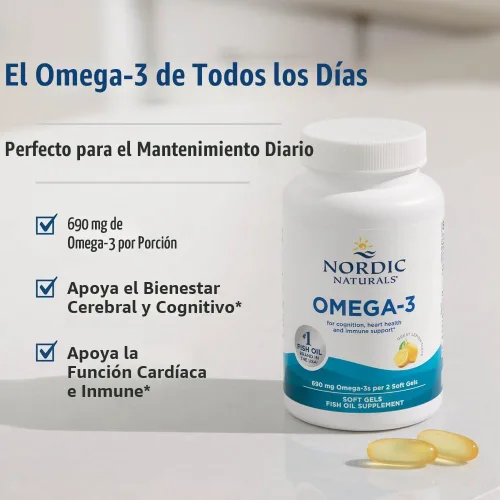 Miniatura 4 de Suplemento de Omega-3 de limón de Nordic Naturals, 03760, Default, 1, 1