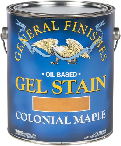 Miniatura 27 de General Finishes - Tinte en gel base de aceite, 1 cuarto de galón, cereza georgiana Georgian Cherry