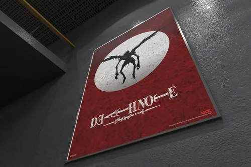 Miniatura 5 de Póster de Death Note de la serie manga de anime, decoración de habitación de adolescentes, póster de 12 x 18 pulgadas