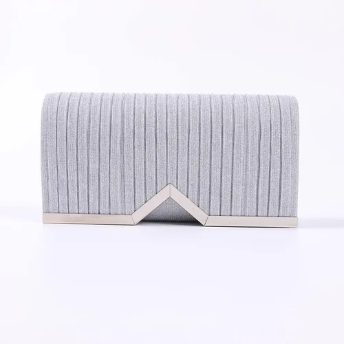 Miniatura 2 de Bolso de mano de moda para mujer, para carteras, boda, formal, graduación, barra vertical, plegable, bolso de mano
