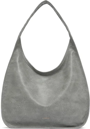 Miniatura 20 de NEWBELLA Bolso Hobo para mujer - Bolso de hombro y bandolera de cuero sintético, bolso de mano espacioso para el trabajo y uso diario