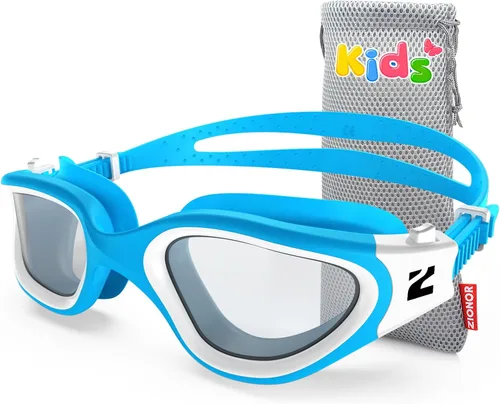 Miniatura 15 de ZIONOR Gafas de Natación para Niños, G1MINI SE Gafas de Natación Antivaho para Niño Niña 6-14 A3 (Lente azul transparente - Allclear)