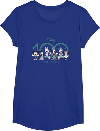 Miniatura 20 de Disney 100 Years of Wonder Mickey & Pals Muted Cute D100 Camiseta, Negro