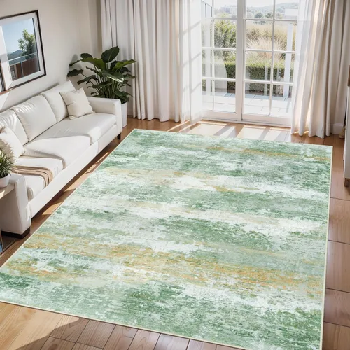 Miniatura 52 de 5x7 Area Rugs for Living Room Rug Washable: Abstract Rug for Dining Room Bedroom Carpet Non Slip 5 by 7 Indoor Modern Nursery Home Office Beige