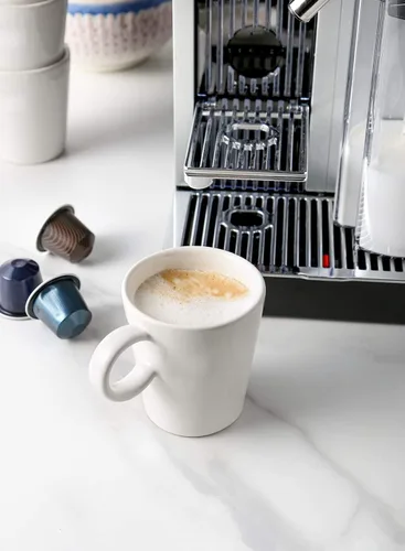 Miniatura 3 de LE TAUCI Tazas de Espresso de 5 onzas, Tazas de Café Pequeñas Apilables de Cerámica, Diseñadas para Dobles Shots de Espresso, Lungo y Té, Perfectas