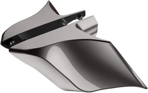 Miniatura 46 de Advanblack Barracuda - Cubiertas laterales estiradas plateadas (brillantes), paneles extendidos para Harley Touring Street Glide Road Glide Electra