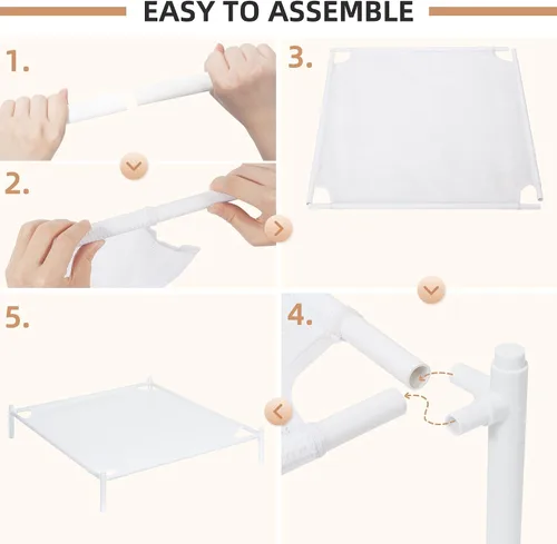 Miniatura 6 de STORAGE MANIAC Estante para Secar Suéteres, Estante de Secar Ropa de Malla, Estante de Secar Ropa de lavandería Apilable, Secador Plano