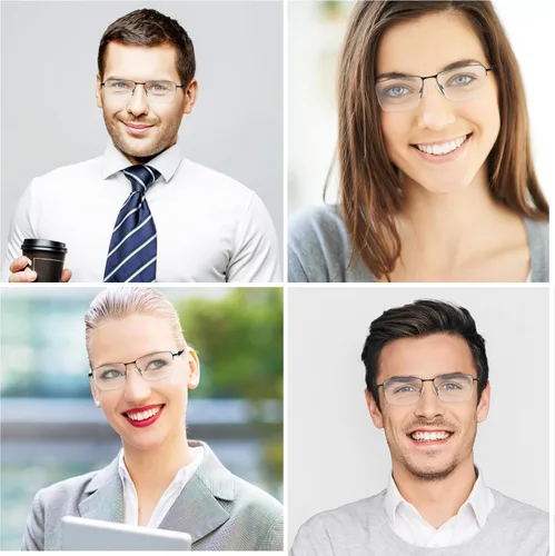 Miniatura 2 de Near Sighted Glasses for Men Women Half Nearsighted Distance Driving Myopia Eyeglasses Sprot Near Sighted Eyewear