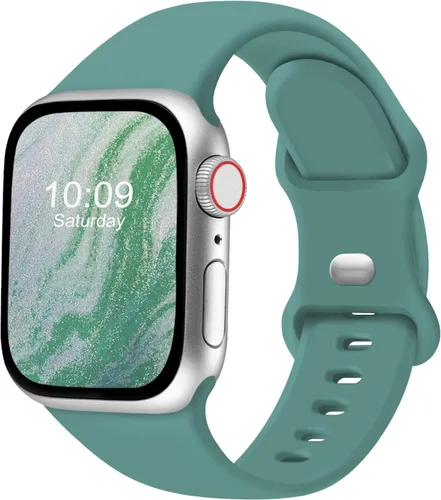 Miniatura 9 de Correas deportivas compatibles con Apple Watch de 38mm 40mm 41mm 42mm 44mm 45mm 46mm 49mm, p/mujer y hombre, correa de silicona para iWatch Series