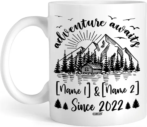 Miniatura 27 de CUBICER Taza de café de cerámica negra personalizada, tazas de béisbol para mamá, con nombre personalizado, tazas grandes, regalos de cumpleaños