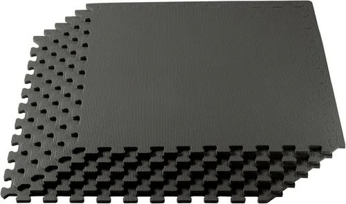 Miniatura 10 de We Sell Mats 3/8" Thick Multipurpose EVA Foam Exercise Floor Mat, Interlocking Tiles, Anti-Fatigue for Home or Gym Azul