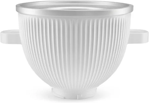 Miniatura 2 de Accesorio para máquina de helados KitchenAid para batidora de pie, 2 cuartos de galón, KSMICM, color blanco