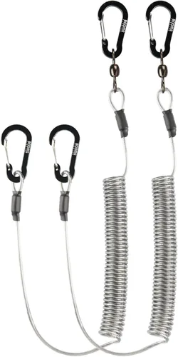 Miniatura 7 de Booms Fishing T02 - Correa de caña de pescar, correa de remo para kayak, accesorios de pesca para tabla de remo, cordón de pesca resistente
