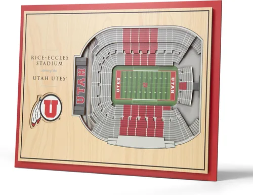Miniatura 14 de YouTheFan NCAA Florida Gators Arte de Pared 3D StadiumView de 5 Capas - Estadio Ben Hill Griffin, 13.00" x 17.00