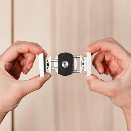 Miniatura 6 de Loop Micro Mount - Soporte de teléfono de bicicleta súper compacto para iPhone y Samsung - Soporte de tapa de vástago de metal, fácil instalación