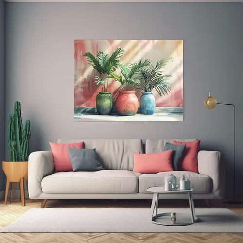 Miniatura 4 de VOCBAN Plant Wall Decor Prints, Retro Farm Style Plant Botanical Prints Posters Wall Art For Living Room Decor Canvas Prints Home Artwork - 50x70cm
