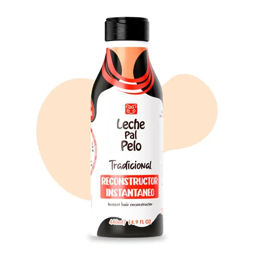 Leche Pal Pelo - Tratamiento Reconstructor Instantáneo de Cabello con Soja, Trigo, Aloe y Aguacate. Proporciona Hidratación Intensiva-14.9 Onzas.