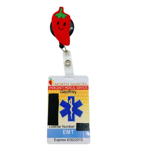 Miniatura 3 de Chili Pepper Retractable Badge Reel