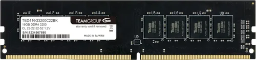 Miniatura 11 de TEAMGROUP Elite DDR4 32GB Kit (2 x 16GB) 2666MHz (PC4-21300) CL19 UDIMM 288 Pin Memoria de escritorio - TED432G2666C19DC01