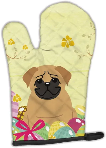 Miniatura 96 de Caroline's Treasures BB2732OVMT Dog House Collection Border Collie - Guante de horno grueso resistente al calor para sartenes calientes y horno
