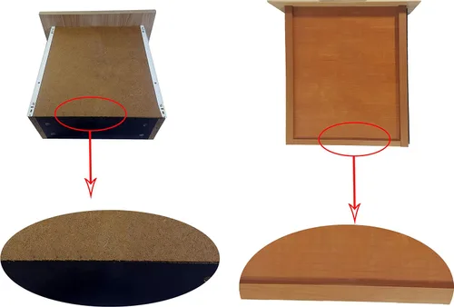 Miniatura 4 de FRMSAET Kit de reparación de cajones, se utiliza para reforzar y reparar cajones de madera/MDF/aglomerado, refuerzo de gabinete, accesorios