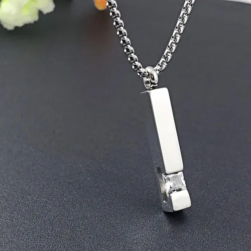 Miniatura 54 de YOUFENG collar con urna para cenizas, cubos de piedras natales, urna para cenizas humanas, collar de urna de cremación, relicario, recuerdo