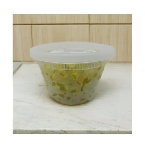 Miniatura 4 de Citron confitado siciliano en cubos de mano (Cedro) Recipiente de 12 onzas fresco nunca preempaquetado