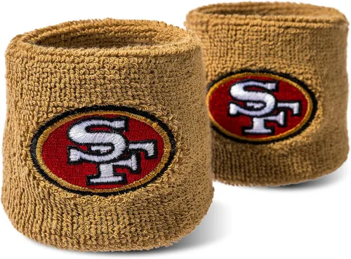 Miniatura 9 de Franklin Sports Muñequeras con Logotipo de Equipo de la NFL - Par de Muñequeras Juveniles para Disfraces y Uniformes
