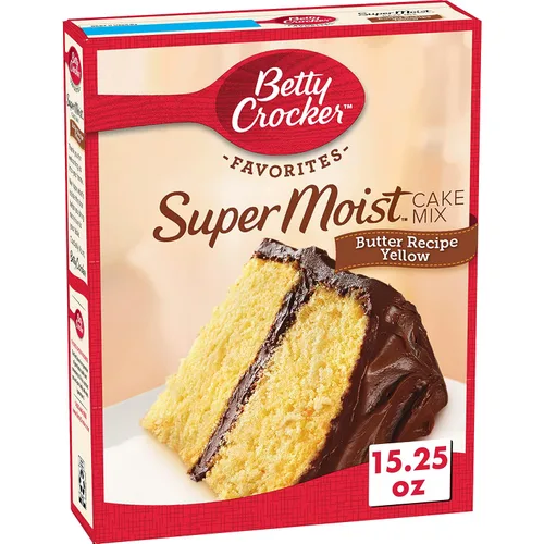 Miniatura 32 de Betty Crocker Delights Mezcla de pastel de chocolate alemán súper húmedo, 13.25 onzas (paquete de 12)