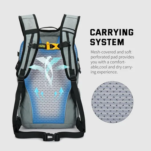 Miniatura 3 de SKYSPER Mochila pequeña para senderismo, 20L, mochila ligera de viaje para senderismo y día a día para mujeres y hombres Lantc20-celadongreen
