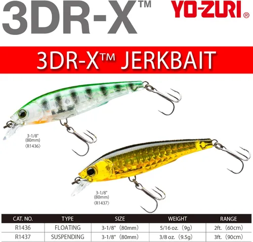 Miniatura 4 de YO-Zuri 3DR-X Jerkbait