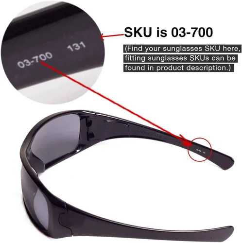 Miniatura 6 de Walleva - Lentes de repuesto para gafas de sol Oakley Antix, 20 opciones disponibles