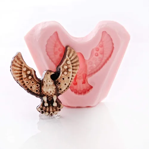 Miniatura 8 de Eagle - Molde de silicona para alimentos, fondant, chocolate, caramelo, resina, polímero de arcilla