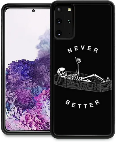 Miniatura 11 de ZHEGAILIAN Funda compatible con Samsung Galaxy S20 FE, diseño de esqueleto de encaje gótico victoriano, acrílico duro y TPU anti-caída