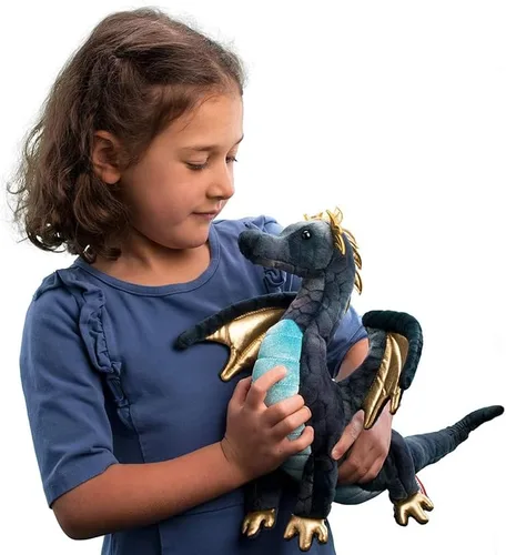 Miniatura 2 de Douglas Aragon Dragón Azul Peluche Figura