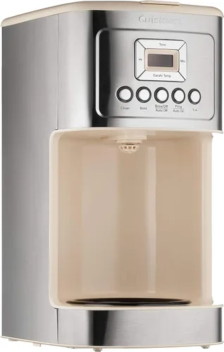 Miniatura 3 de Cuisinart - Cafetera con jarra de vidrio de 14 tazas, totalmente automática, con control de intensidad de preparación y ajuste de 1-4 tazas, acero