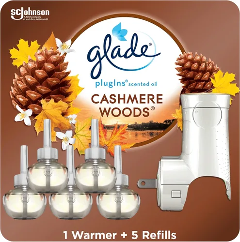 Miniatura 13 de Glade PlugIns - Kit de iniciación de ambientador, aceites esenciales y perfumados para el hogar y el baño, canela de manzana, 3.35 fl oz, 1