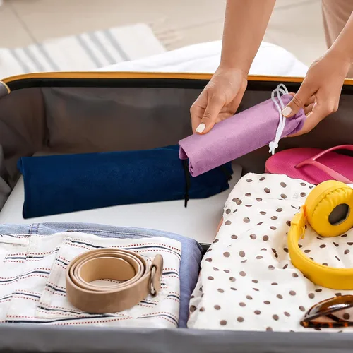 Miniatura 6 de Amylove 20 bolsas de almacenamiento de juguetes para adultos, bolsas de regalo con cordón para cosas ligeras, multiusos, plegable, para el hogar